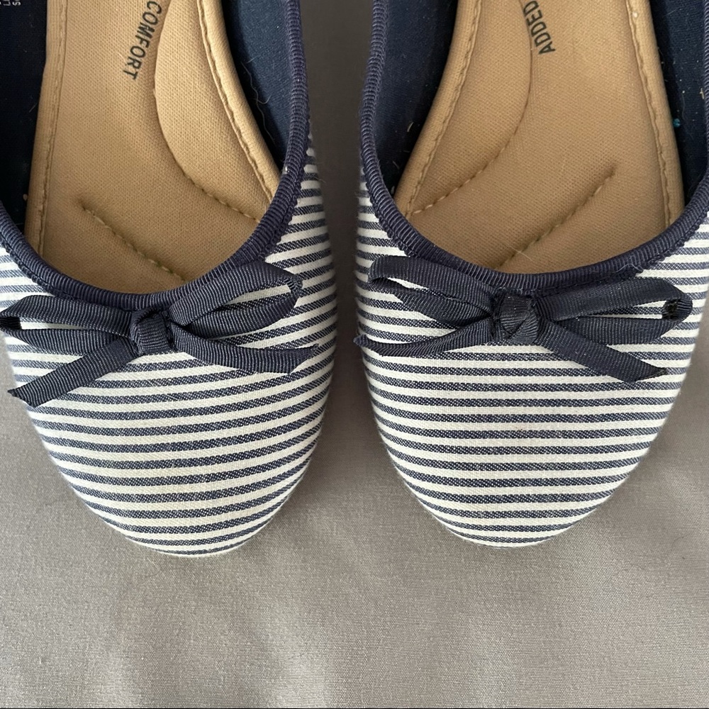 Striped Flats - Picture 2 of 8
